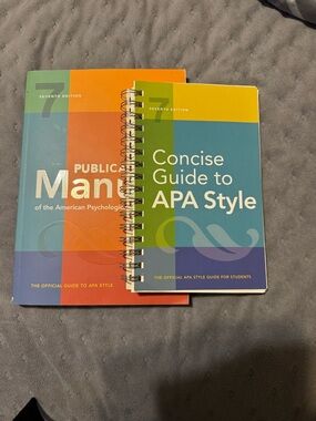NEW Bundle Concise Guide and Publication Manual 7th Edition